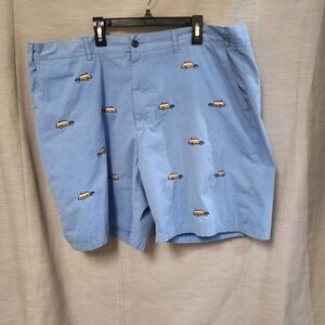 Men Castaway Nantucket Blue Shorts Cisco Wood Station Wagon Size 42 See Descript